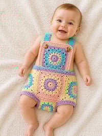 Image 3 of Mono de Bebé Crochet Algodón 