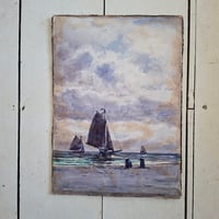 Image 1 of Gorgeous Vintage Watercolour Painting