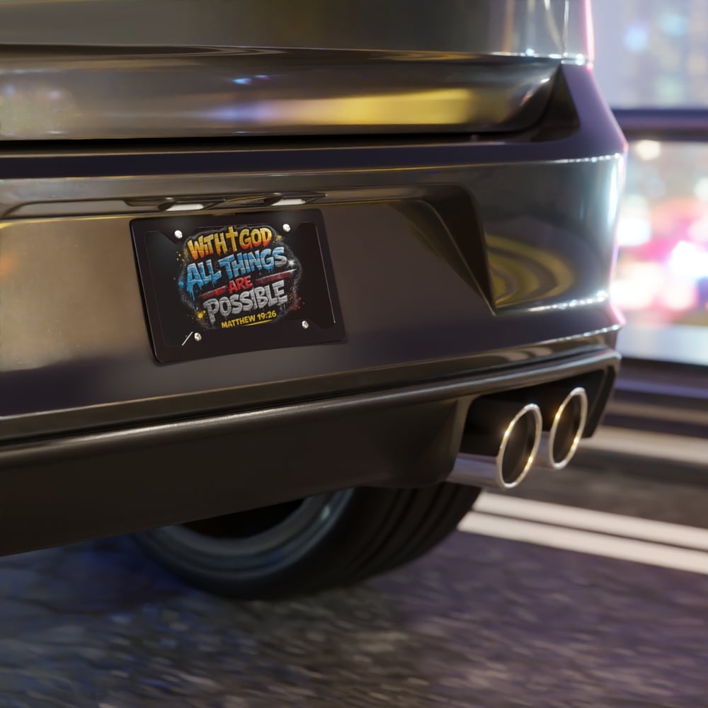 Image of Vanity Plate-cd364507