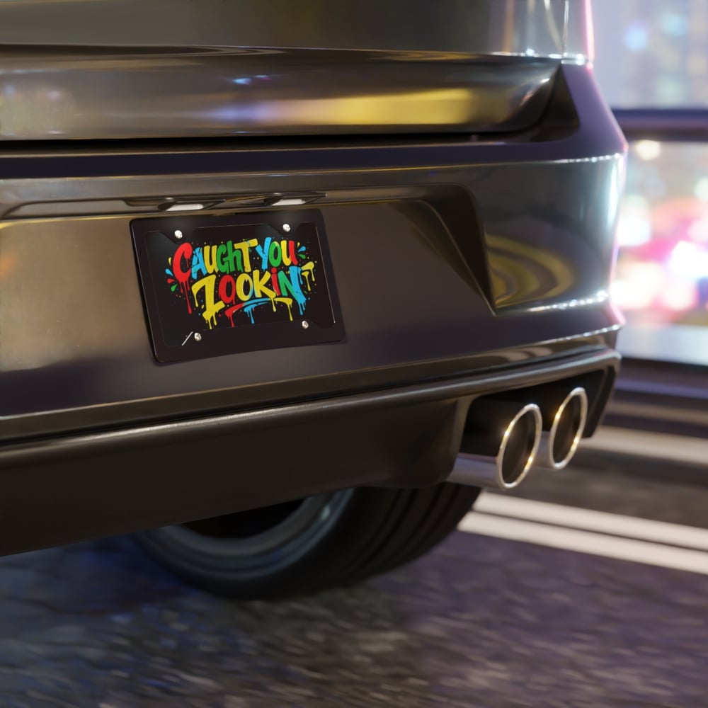 Image of Vanity Plate