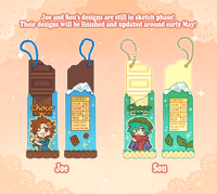 Image 2 of Choco bar keychains ✦ Your Turn to Die