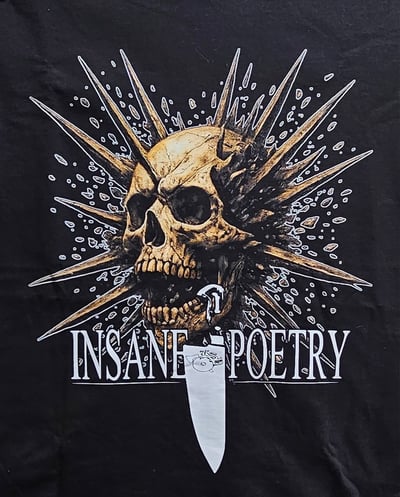 Image of INSANE POETRY : EVIL ELOHIM  Tshirt