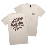 Image 1 of Traz & Discourse - Stained Ivory T-Shirt