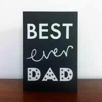 Image 3 of Best Ever Dad Father's Day Greeting Card
