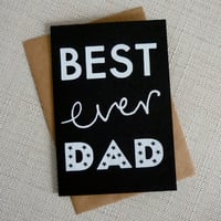 Image 4 of Best Ever Dad Father's Day Greeting Card