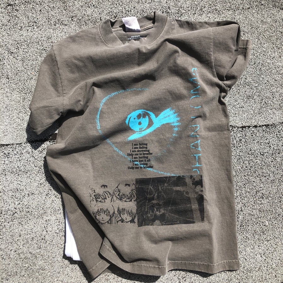 Image of Serial Experiments LAIN "body" T-Shirt (7.5oz, cement)