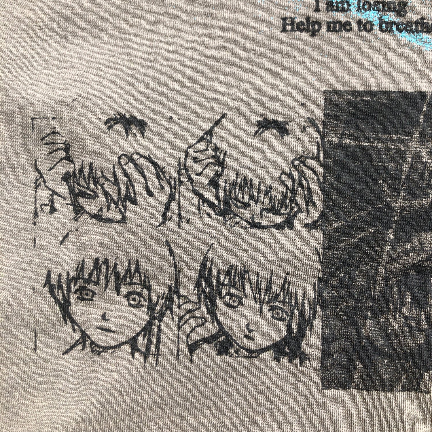 Image of Serial Experiments LAIN "body" T-Shirt (7.5oz, cement)