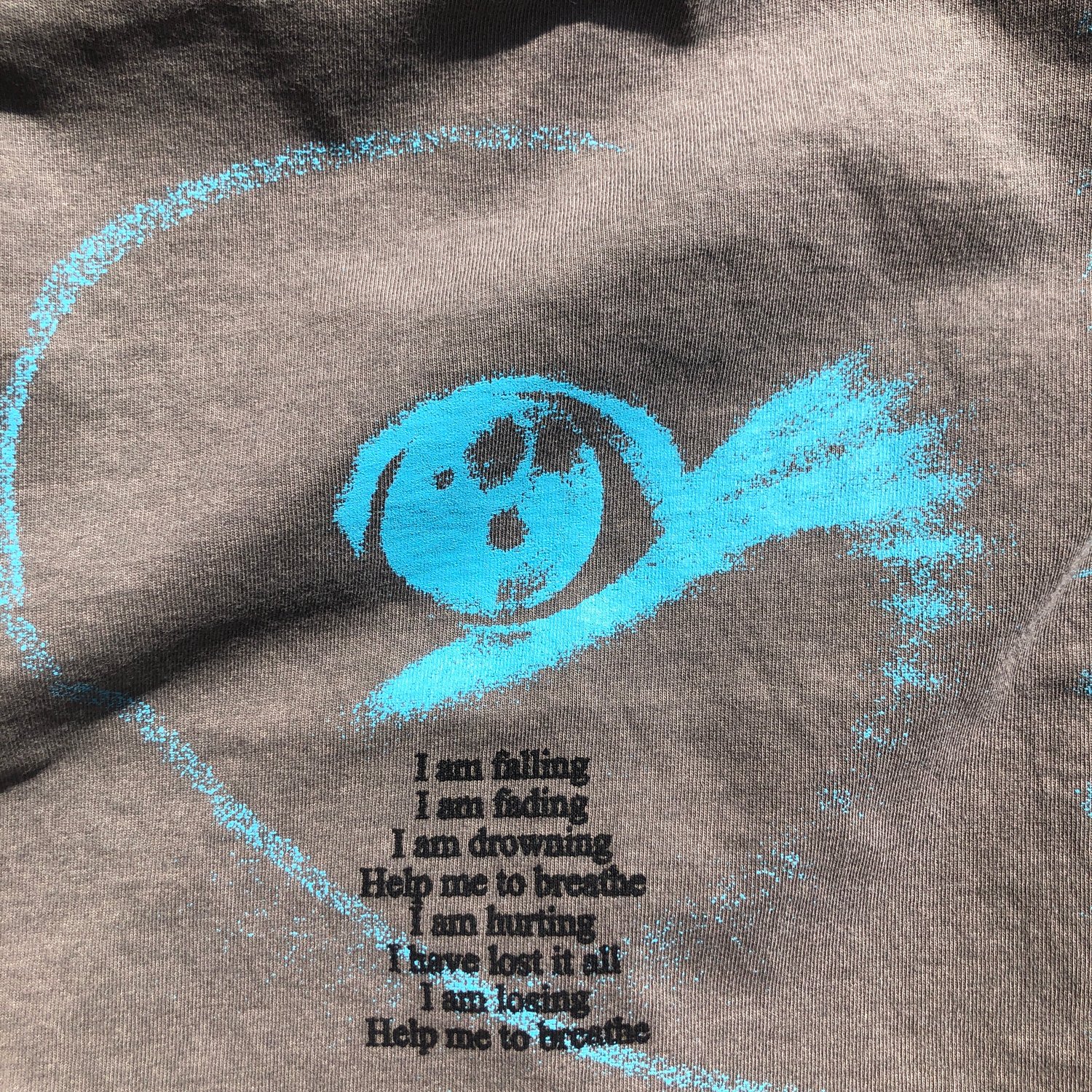 Image of Serial Experiments LAIN "body" T-Shirt (7.5oz, cement)
