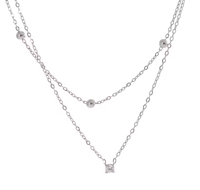 Image 1 of The Luna Layered Cable Chain