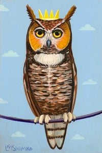 Royal Great Horned Owl