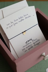 Image 2 of IDEA REGALO PER MAESTRA, braccialetto LUNA