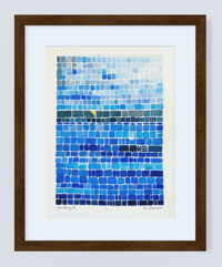 Image 2 of Water Pathway VII - Watercolor Painting