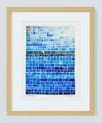 Image 3 of Water Pathway VII - Watercolor Painting