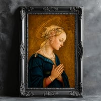 Image 1 of Madonna with Halo In Prayer