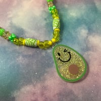 Image 2 of Avocado Shaker Kandi Necklace
