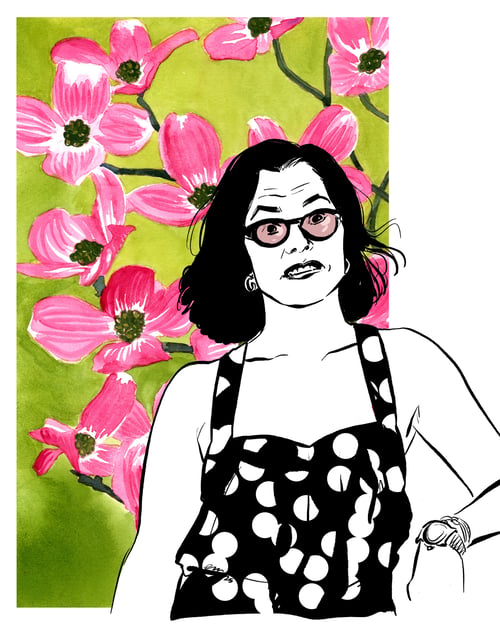 Image of The White Lotus collab with Suzy Kopf Studio