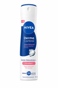 Nivea Tono Natural DERMA CONTROL Aclarador SPRAY 50ml