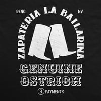 Image 2 of New Boot Goofin Zapataria La Bailarina Three Payments Reno 911 T-Shirt