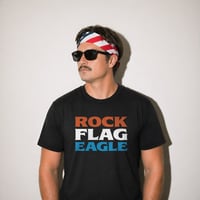 Image 1 of Rock Flag Eagle It's Always Sunny T-Shirt