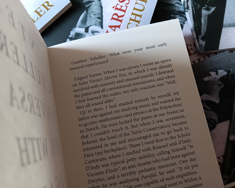 Image of Conversation avec Varèse de Gunther Schuller
