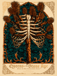Image 4 of QOTSA | JOSHUA TREE - APRIL, 24 | GOLD FOIL