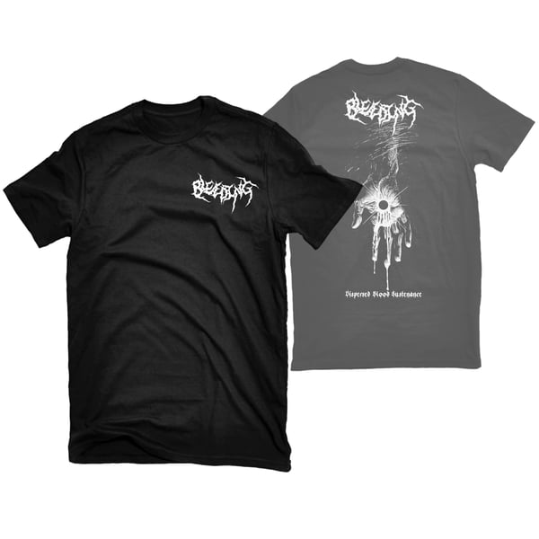 Image of BLEEDING "PUNCTURED TRICHOTOMY" T-SHIRT
