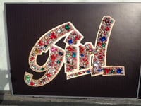 Image 1 of Girl logo - Diamonds and BIG stones