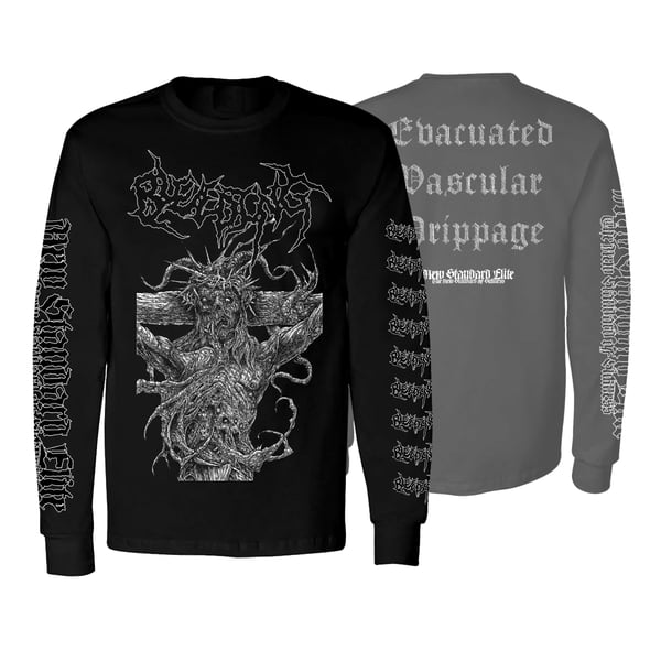 Image of BLEEDING "EVACUATED VASCULAR DRIPPAGE" LONG SLEEVE