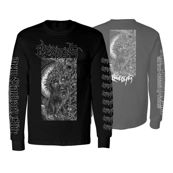 Image of BLEEDING "VITAL PULMONARY DEPLETION" LONG SLEEVE