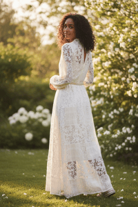 Image 2 of BOBÔ Bourgeois Bohême- "Dianna" Lace Maxi Dress