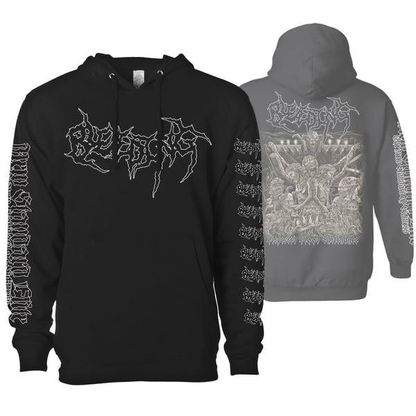 Image of BLEEDING "DISPERSED BLOOD SUSTENANCE" HOODIE