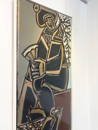 Image 3 of "Woman with Fan" by America Martin