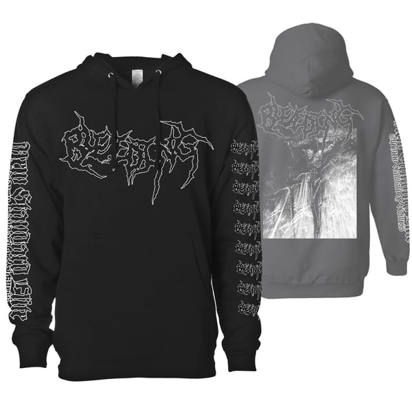 Image of BLEEDING "CROSS" HOODIE
