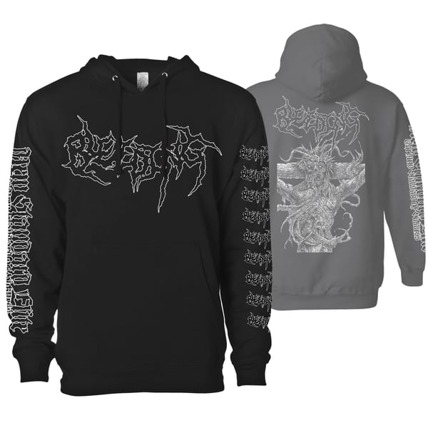 Image of BLEEDING "EVACUATED VASCULAR DRIPPAGE" HOODIE