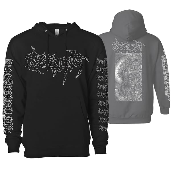 Image of BLEEDING "VITAL PULMONARY DEPLETION" HOODIE