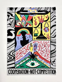 Image 1 of Postcard Cooperation Not Competition
