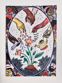 Image 1 of Postcard Community is Care