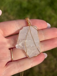 Image 4 of Wire Wrapped Crystal Necklaces