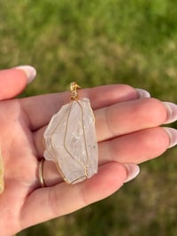 Image 5 of Wire Wrapped Crystal Necklaces