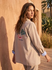 Image 2 of SOBRECAMISA KAKI VILAGALLO