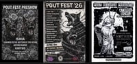 POUT THREE-DAY SHOW TICKET PULL