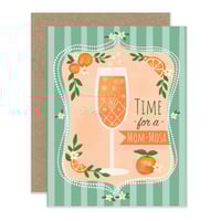 Mimosa Mother's Day Notecard