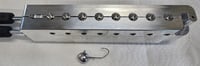 Image 4 of Rock Hound Walleye Jig Mold ( 8 cavity ) 1 oz - ( setup for bait keeper )