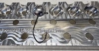 Image 2 of Rock Hound Walleye Jig Mold ( 8 cavity ) 1 oz - ( setup for bait keeper )