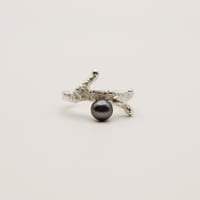 Image 5 of Cuff earrings with the pearl