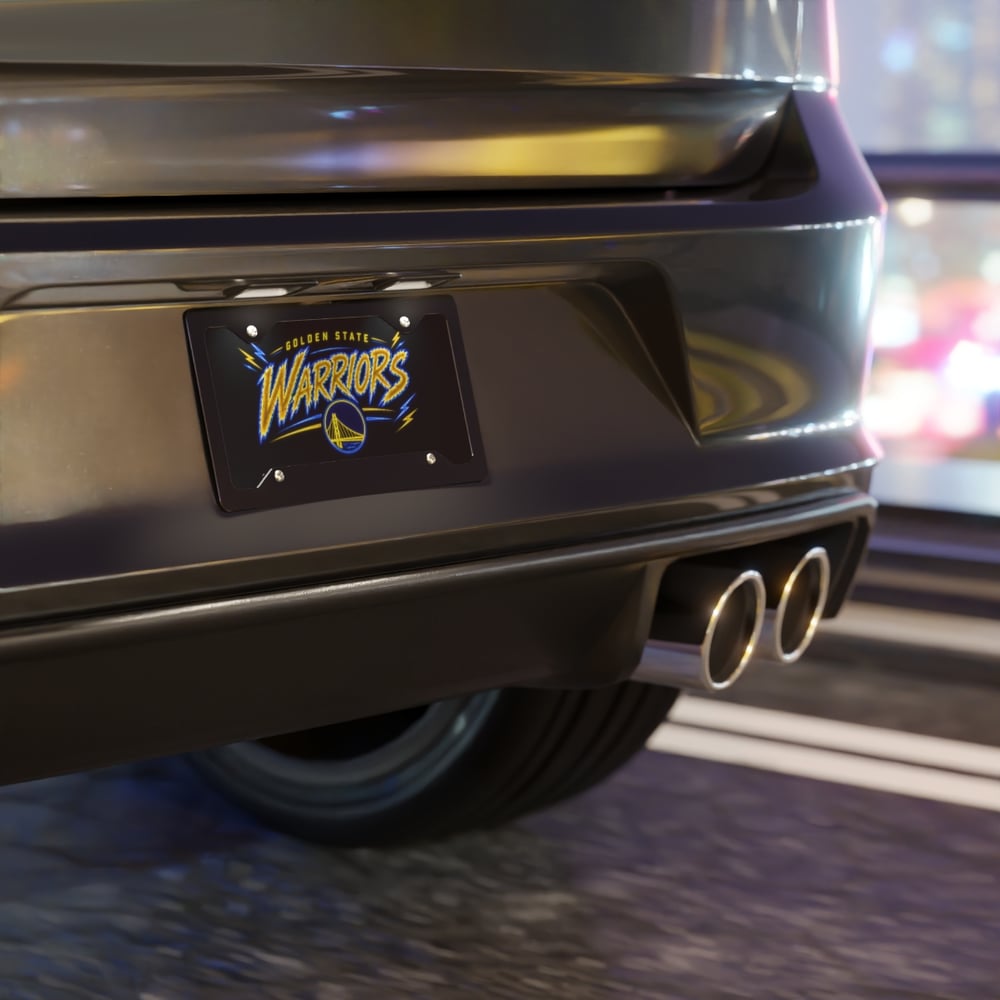 Image of Golden state Vanity license Plate-f08ca3f9