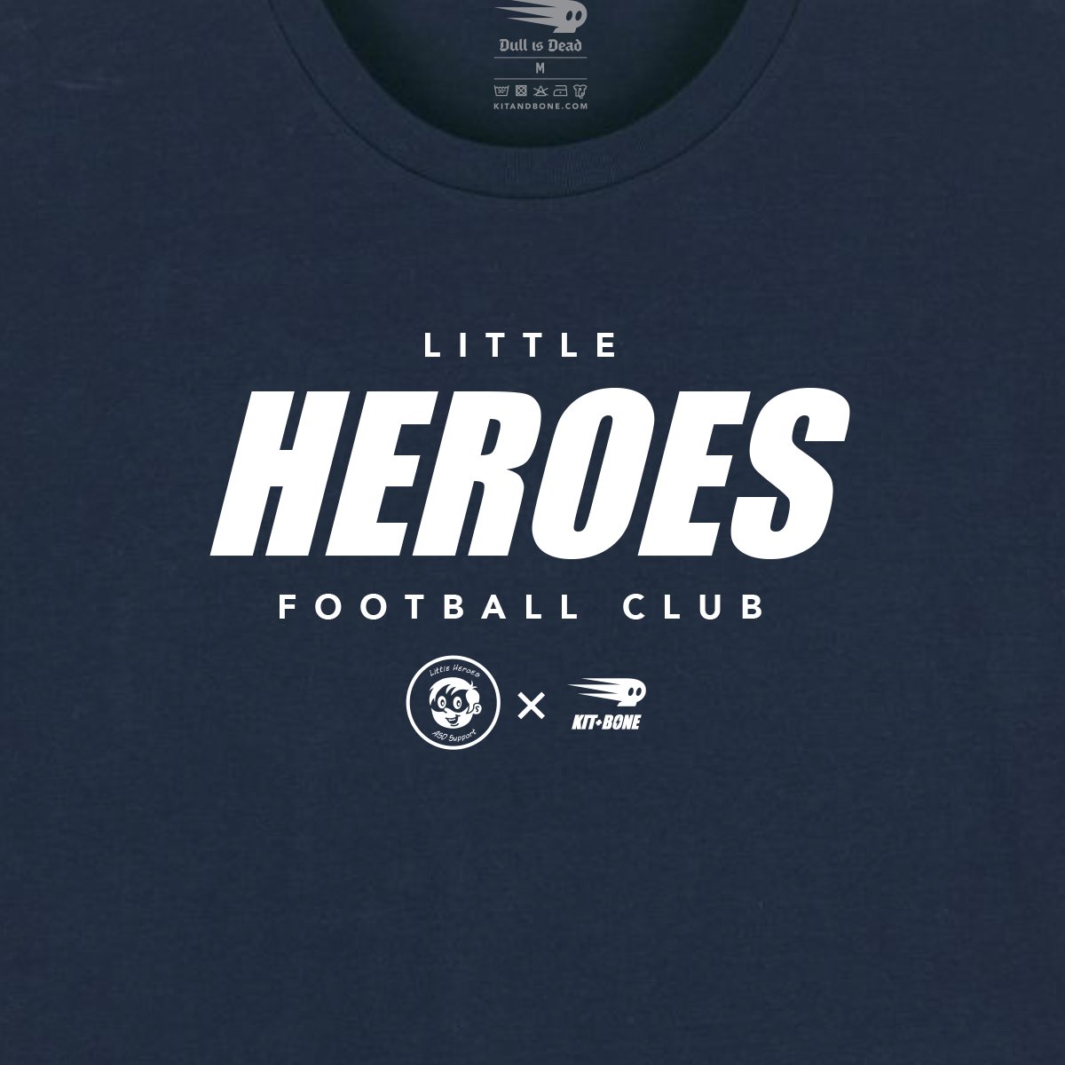 Image of Little Heroes FC T-Shirt Navy