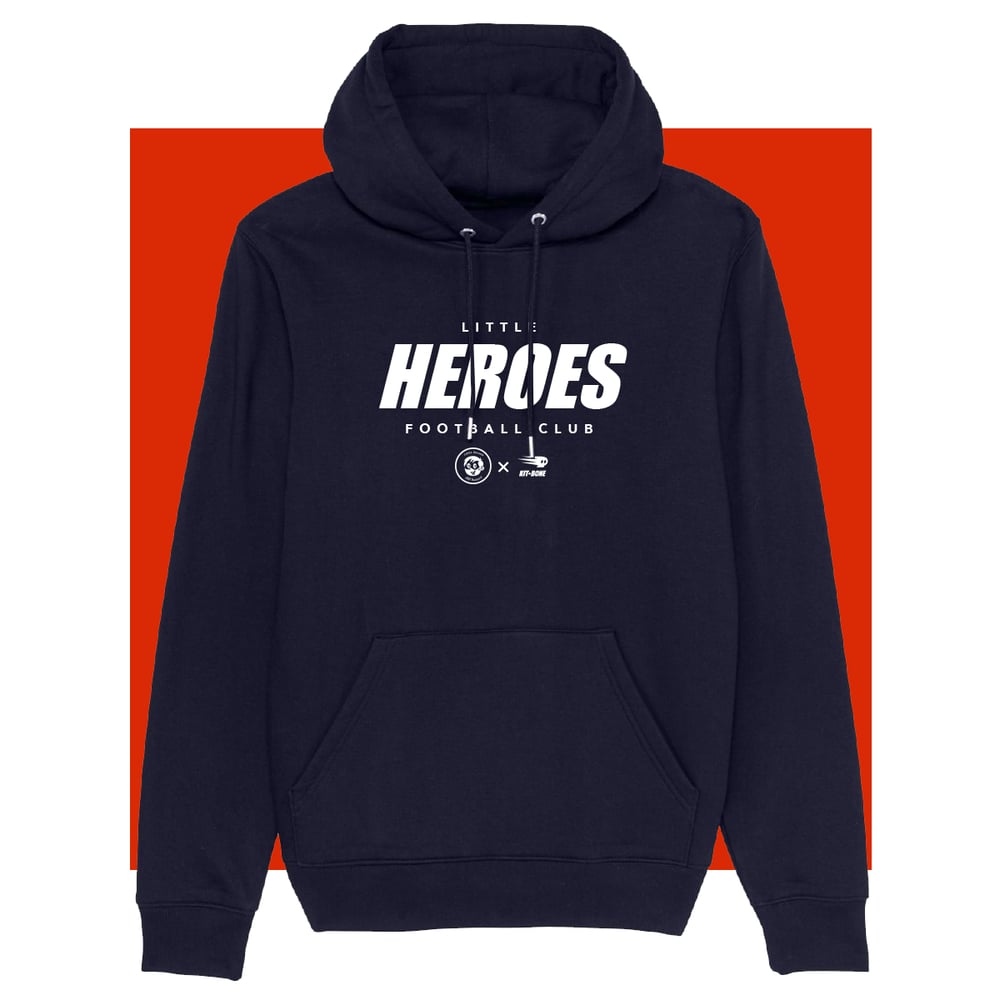 Image of Copy of Little Heroes FC Hoodie Navy