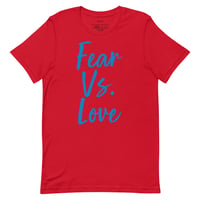 Image 17 of Fear Vs. Love by Tom B. Unisex T-shirt