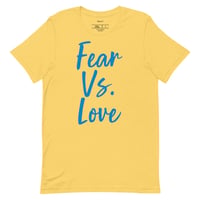 Image 11 of Fear Vs. Love by Tom B. Unisex T-shirt